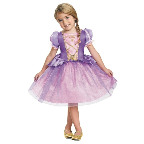 Disguise Girls' Disney's Tangled Rapunzel  Costume - Size 4-6