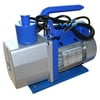 HVAC AC Air Tool Double 2 Stage 4CFM 1/3HP Rotary Vane Deep Vacuum Pump