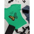 thumbnail image 3 of Leopard Butterfly Quote T-Shirt Women -Image by Shutterstock, Female Large, 3 of 4