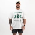 thumbnail image 1 of Camiseta de algodón Unisex para gimnasio, ropa de entrenamiento de alta calidad, talla estadounidense, envío gratis xuanjing unisex, 1 of 2
