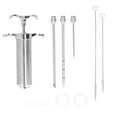 thumbnail image 1 of Seringue Injecteur de Viande 2 OZ en Acier Inoxydable, Seringue d'Assaisonnement, Seringue de Cuisson avec 3 Aiguilles, Outil de Barbecue, 1 of 8