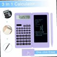 thumbnail image 4 of LEEYNEER Scientific Calculators for high School LveSunny 10 Digits Digital with Erasable Writing Board Math Calculator for Middle School College, 4 of 4