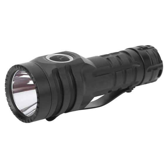 Bright Flashlight, Black Flashlight Aluminum Alloy Waterproof For Outdoor Camping