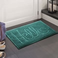 thumbnail image 2 of A1HC First Impression HELLO 24" X 36" Eco-Poly Indoor/Outdoor Mat, 2 of 11