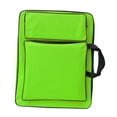 thumbnail image 4 of Art Portfolio Case Artists Backpack with Pockets, Handle Storage Organizer Kids Green, 4 of 9