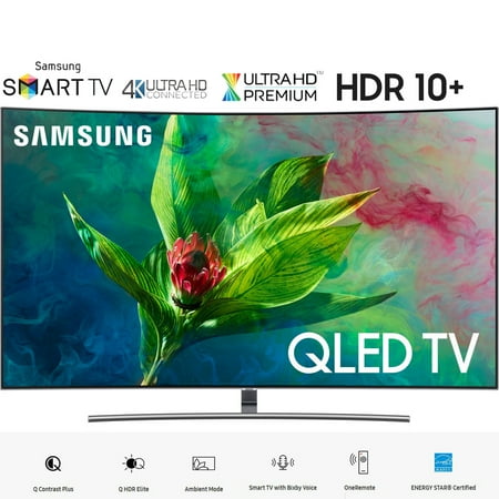 Samsung QN55Q7CNA 55" Q7 QLED Curved Smart 4K UHD TV (2018 Model)- (Certified Refurbished)