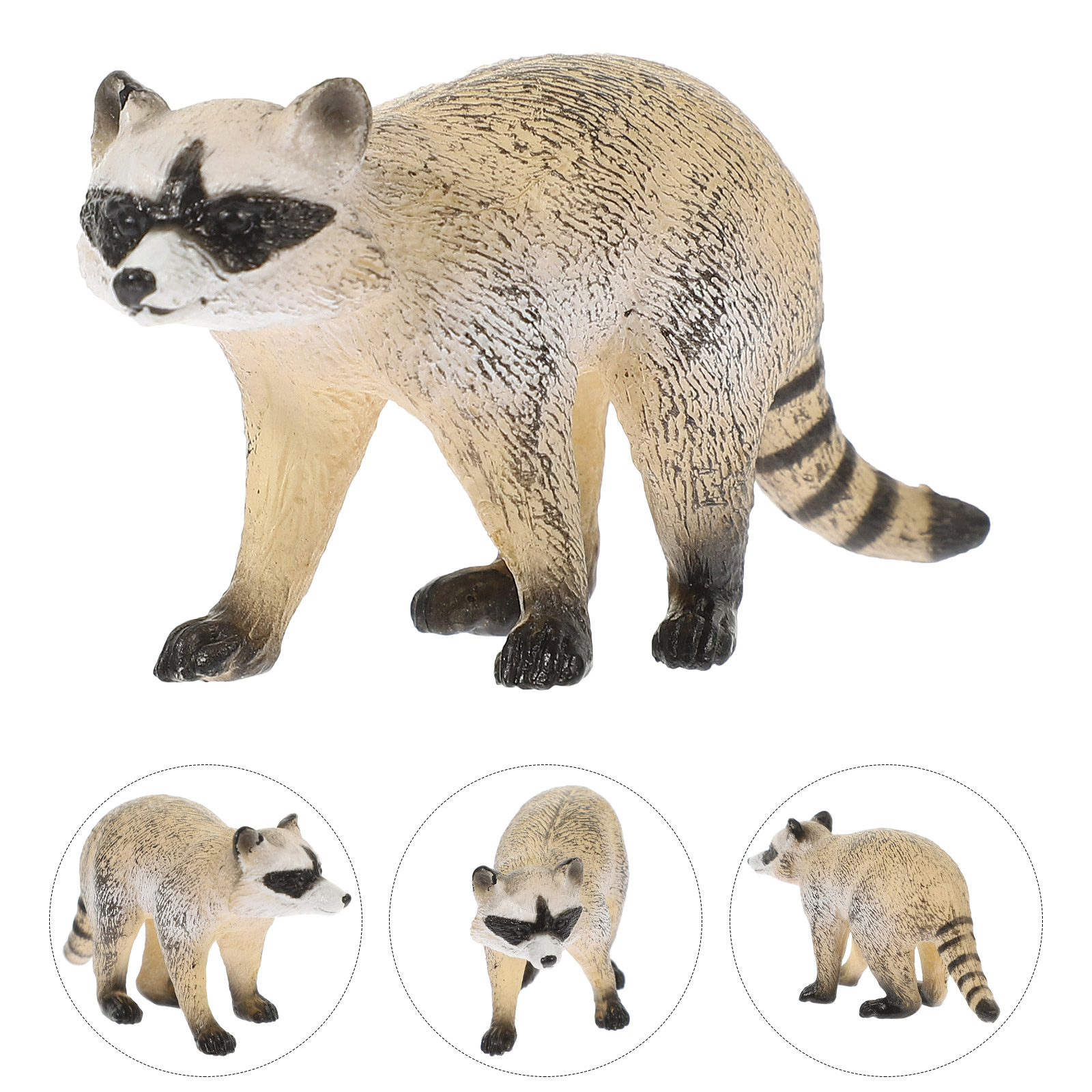 SCHLEICH 14625 Wild Life Waschbär Figur – Detailgetreu, Ca. 11,2x3,5 Cm, Für Kinder Ab 3 Jahren