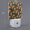 thumbnail image 2 of Fuzoiu Halloween Skull Print Dusk to Dawn LED Night Light with Light Sensor, Energy-Efficient Touch-Safe Night Lamp for Home, Office, and Kids' Rooms-UK, 2 of 7