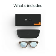 Oakley Meta HSTN, Brown Smoke, Prizm™ Deep Water Polarized Lenses | Smart AI Glasses