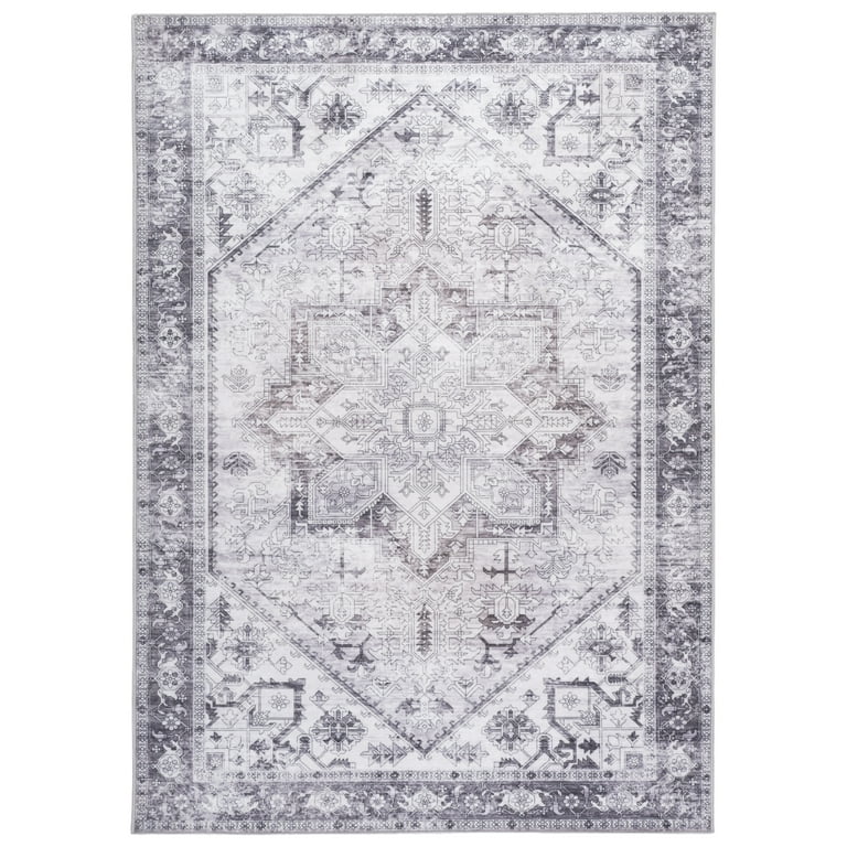 SAFAVIEH Arizona Rhine Oriental Machine Washable Area Rug, Beige