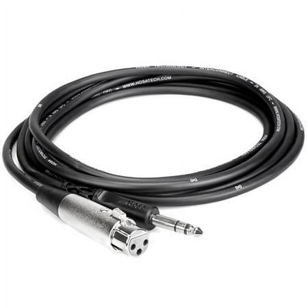 Hosa STX-110F 3m XLRキャノンメス-ステレオフォンオス オーディオケーブル