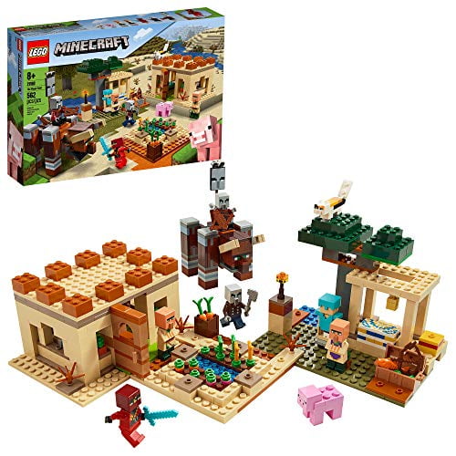 LEGO Minecraft The Villager Raid 21160 Ensemble de jeu d'action et