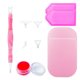 thumbnail image 1 of Juego de bolígrafos para pintar con diamantes, juego de bolígrafos para taladrar, bordado, manualidades, kit de alfombrilla de dibujo de diamantes de imitación, rosa Noticed HA003828-01, 1 of 6