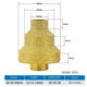 thumbnail image 5 of 20-35-50mm Diamond Chamfer Drill Bit Angle Grinder Saw M14 Thread for Enlarge Marble Tile Masonry Concrete Porcelain, 5 of 5