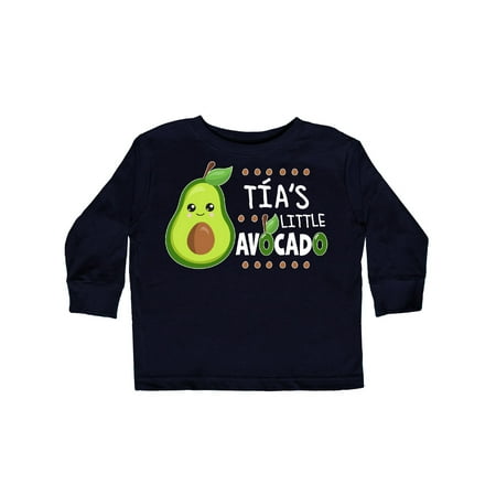 

Inktastic Tía s Little Avocado with Cute Baby Avocado Gift Toddler Boy or Toddler Girl Long Sleeve T-Shirt