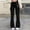 Black, variant on Blmnix Trouser Jeans Sweat Pants for Womens Cargo Flare Pants Bottoms Full Slim Bootcut High Blue Relaxed Fit Heated Pants for Women,M