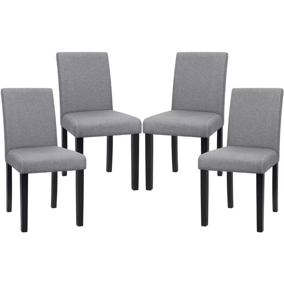 Vineego Dining Chairs Urban Style Fabric Parson Chairs Kitchen Living