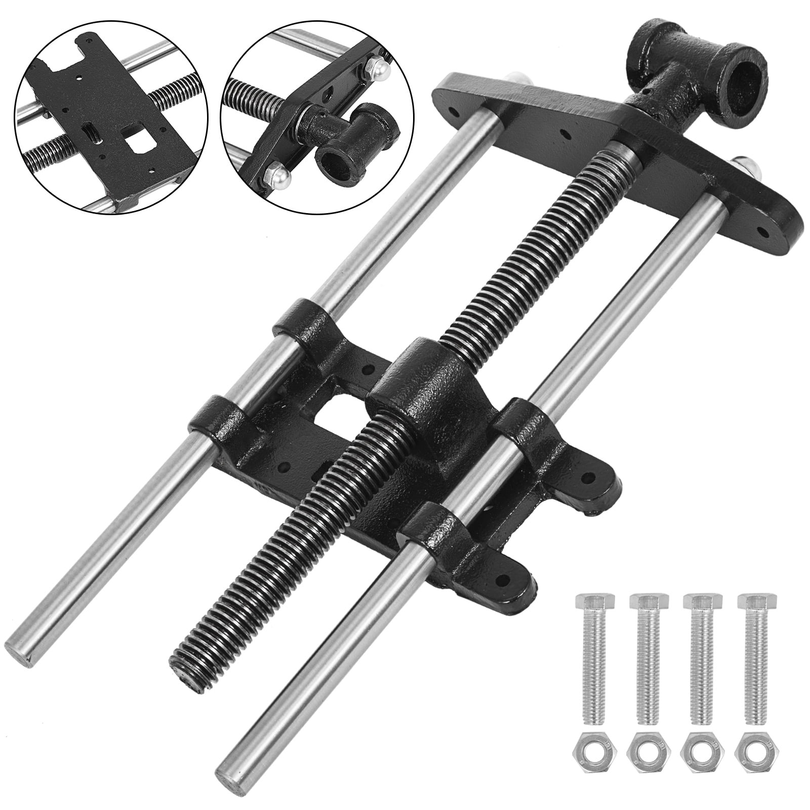 VEVOR 10.5" Woodworking Vise,Bench Front Vise HeavyDuty Steel and Cast