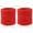 Red, variant on Pebbuoy 2Pcs Sports Wristband Solid Color Workout Wrist Band,Men Women Wrist Sweat Bands Absorbent Cotton Breathable Sweatband for Tennis