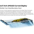 thumbnail image 4 of Blackview A200 Pro Cell Phones Android 14, 8GB+256GB, 6.7" HD+, 8280mAh, 3-Card Slots, 5G LTE Dual SIM, T-Mobile Phone, Blue, 4 of 5