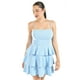 thumbnail image 5 of Vestido con diseño de volantes Roman Fashion /Juvenil, 5733 (Azul claro) azul G, 5 of 5