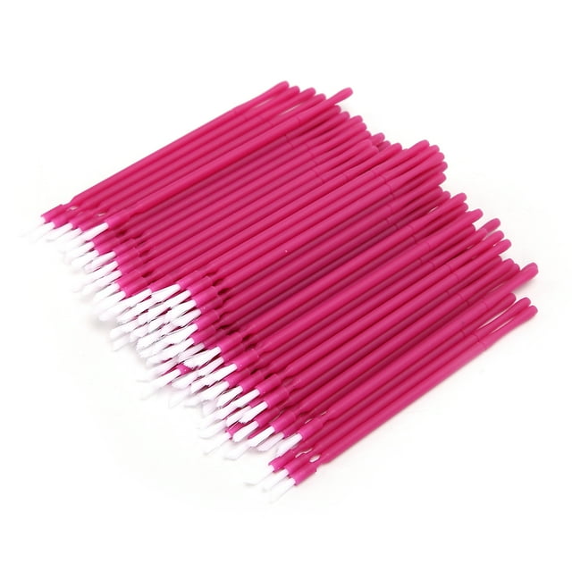 Microcepillo dental, 100 piezas, microcepillo dental desechable, microaplicador dental, durabilidad extendida