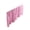 Pink, variant on UDIYO Eye-catching Table Skirt Washable PEVA Decorative Waterproof Desk Dress Cover for Home