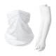 thumbnail image 1 of Conjunto de mangas y pechera para protección solar al aire libre shaofei traje dos en uno color blanco, 1 of 5