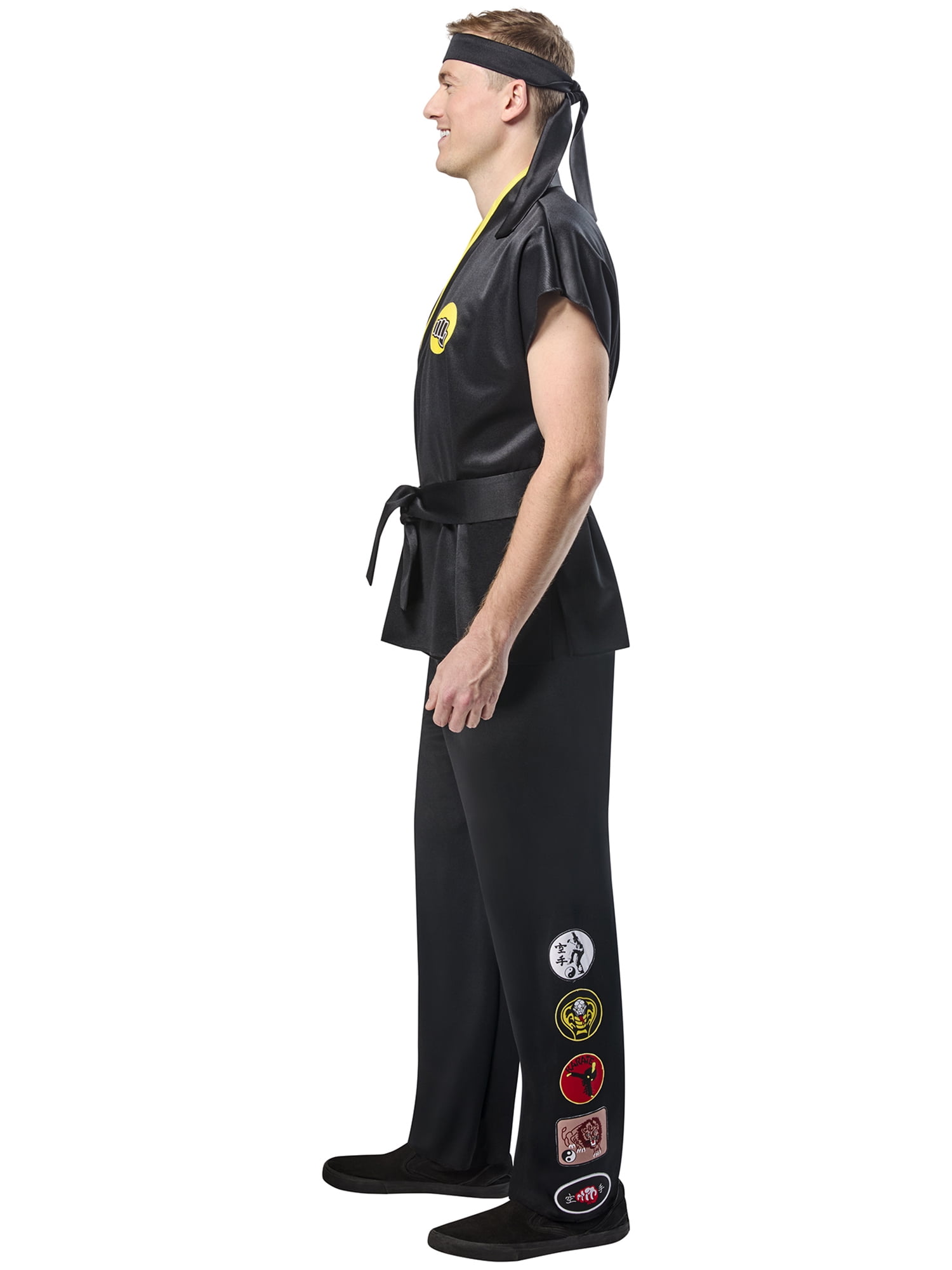 Karate Kid Classic Cobra Kai Johnny Lawrence Costume for Adults by Rubies, Men's