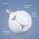 thumbnail image 5 of Lampara Led UFO Football 40W, Bombilla Led Plegable en forma de Balón para Iluminacion de Techo, 5 of 9