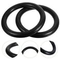 thumbnail image 1 of BEADCEST 1 Pair Pull Ups Rings Black Iron Adjunct for Gym Training, 1 of 8