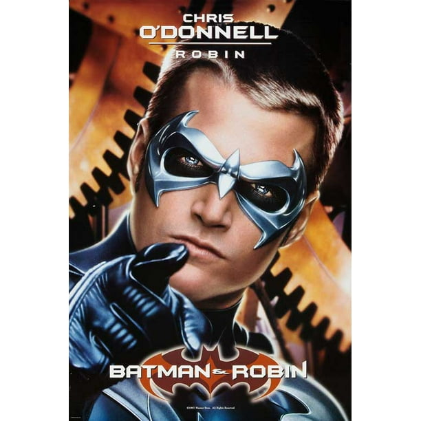 Batman And Robin Movie Poster Style G 27 X 40 1997 Walmart Com Walmart Com