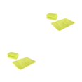 thumbnail image 3 of Eigraketly Alfombrilla para sentarse, a prueba de humedad, asiento plegable para exteriores, jardín, parque, playa, cojín, silla, viaje, fiesta, descanso, Verde 2piezas Eigraketly CBP493656, 3 of 5