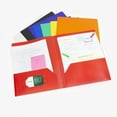 thumbnail image 3 of 2 Pochettes Dossiers en Poly Portfolio Dossiers de Documents, Lot de 8, 3 of 7