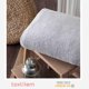 thumbnail image 3 of Toalla de baño TEXTILOM 100% algodón turco 40x80 cm gris claro, 3 of 6
