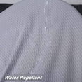 thumbnail image 4 of Yesfashion Soft Microfiber Water Repellent Fabric Shower Curtain or Liner for Bathroom with Embossed Pattern, 4 of 8