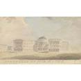 thumbnail image 3 of Samuel Davis 18x12 Black Modern Framed Museum Art Print Titled - New Government House at Calcutta, 3 of 5