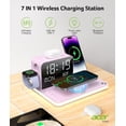 thumbnail image 2 of Wireless Charging Station Acer 7-in-1 30W with LED Clock, 2 of 9