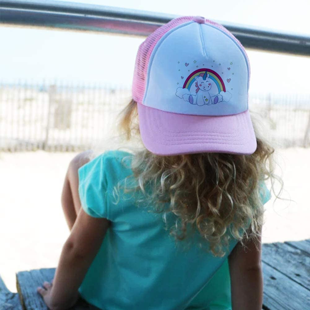 Baby Hats Infant Hats Infant Summer Hat. JP DOoDLES Girls Toddler Baseball Hat Baby Trucker Hat Toddler Snapback Hats 