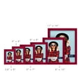 thumbnail image 4 of Bold Burgundy Solid Wood Picture Frame, 6 x 8, 4 of 8