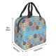 thumbnail image 3 of Easygdp Cute Donut Bolsa Térmica Premium - Tela Oxford Impermeable, Gran Capacidad, Bolsillo Frontal, Unisex para Trabajo, Escuela, Actividades al Aire Libre y Picnics, 3 of 8