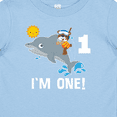thumbnail image 4 of Inktastic First Birthday 1 Year Old Dolphin Boys or Girls Baby T-Shirt, 4 of 5