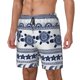 thumbnail image 1 of Balery Sea Underwater Turtles Bañador para hombre, shorts de playa de secado rápido con entrepierna y forro de compresión-Small, 1 of 6