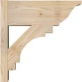 thumbnail image 3 of Ekena Millwork 7 1/2"W x 18"D x 18"H Merced Smooth Traditional Outlooker, Douglas Fir, 3 of 4