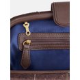 thumbnail image 4 of Free Assembly Women's Faux Leather Clutch Handbag, Brown Plaid, 4 of 4