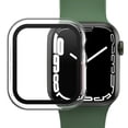 thumbnail image 2 of Glass Protective Case for IWatch Series 7 (45MM), Scratch-Resistant Waterproof, 360 Protection, Easy to Install, 2 of 6