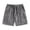 Grey Shorts, variant on Men Solid Color Man High Street Fashion Trend Pleated Design Straight Leather Shorts Versatile Summer Casual Outdoor Bottoms