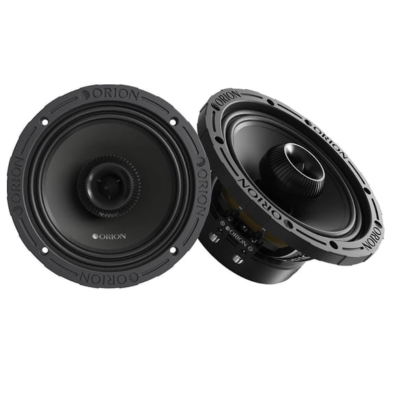 NEW Orion XMT65.2 6.5” 350W RMS Water-Resistant Coaxial Midrange Speaker 2 Ohm PAIR