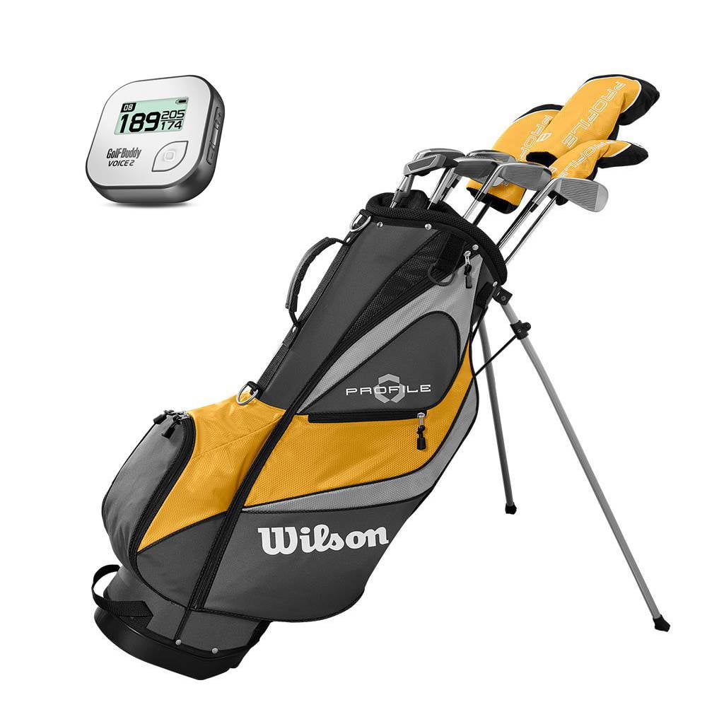 Wilson Profile XD Mens LH Flex Graphite Steel Golf Club Bag Set