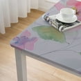 thumbnail image 4 of BANET Tablecloth ,Pink Daisy Floral Table Cloth, Stain Resistant Polyester Table Cover for Dinning white, 4 of 7